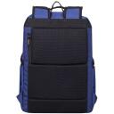 Rivacase Рюкзак Erebus 5461BLUE, 30L, 15.6", водоотталкивающий, 2 боковых кармана, тип закрытия: молния