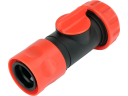 Ātrā savienojuma ar vārstu 1/2", YATO, YT-89077, izturīgs ABS un PP, ūdens plūsmas regulēšana