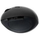 Logilink Pele ID0139, 2.4GHz, 1600dpi, 6 pogas, bezvadu, melna, ergonomiska forma, FSK Autolink