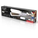 Adler Juuste sirgendaja AD 2325, 150&deg;C, 210&deg;C, 7 temperatuuri seadistust, 120W, LCD ekraan, valge