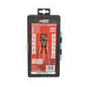 Daudzfunkcionālie izstrādājumu un krimpē&scaron;anas knaibles 205mm, automātiska regulē&scaron;ana, 0,5-6mm&sup2;, AW16712, BRAND