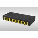 Imou slēdzis SG108C IMOU-SG108C, 8 RJ45 porti, 16 Gbps, 1.488 Mpps, 4 Mb atmiņa, 802.3X plūsmas kontrole, sienas stiprinājums
