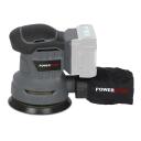 Ekscentriska slīpmašīna 18V Ø 125mm, POWE, POWEB4010, bez akumulatora un lādētāja, 20 000 apgr./min, putekļu savākšanas funkcija