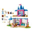 Lego Pelenės gyvūnų draugų pilis, 43283, 149 dalių, 1 figūrėlė, 4+ metų, interaktyvios 3D instrukcijos