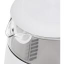 Adler Kettle with LED Display AD 1305wg, 2200 W, 1.7 L, Plastic, 360&deg; rotational base, White/Gold