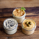 235 ml keeratava kaanega purk mustade kaantega - 6 tk BROWIN 132233, klaas, &Oslash;82 mm