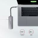 Axagon dokstatsioon HMC-5 USB 3.2, 2x USB-A, 1x USB-C, 1x HDMI, 5Gb/s, 100W PD, 110 x 35 x 12.5 mm