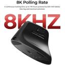 Keychron M5 USB hiir M5-A23, 30000 DPI, 8000 Hz, 600 mAh aku, 10m traadita ulatus, 5 profiili