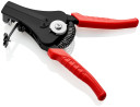 Izolācijas noņēmējs, KNIPEX, 12 11 180, ar maināmām asmeņiem, piemērots 0.5-2 mm diametriem