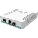 Mikrotik CRS106-1C-5S l&uuml;liti 5 SFP, 1 Gigabit Ethernet port, 128MB m&auml;lu, 400MHz protsessor, PoE, 30V