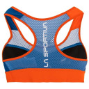Tops CAPTIVE Top W, izmērs: XS, Marine Blue / Lily Orange, 8020647621958 LA SPORTIVA