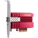 Asus v&otilde;rgukaart XG-C100F 90IG0490-MO0R00, 10 Gbps, 10 Gigabit SFP+ x 1, PCIe 3.0 x4, kaabeldatud &uuml;hendus