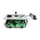 Bezvadu galda zāģis, HIKOKI, C3610DRJW4Z, 36 V, 254 mm, bezsuku motors, ātra bremzē&scaron;ana, liela darba virsma.