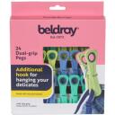 Beldray Knaģu komplekts LA035716RPFEU7, 24, Zaļ&scaron;, Plastmasa, 3.58x2.26x7.68cm, neslīdo&scaron;s rokturis, papildu āķi