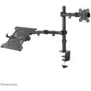 Neomounts monitors stiprinājuma roka FPMA-D550NOTEBOOK, maksimālā slodze 8 kg, minimālais ekrāna izmērs 25.4 cm