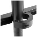 Logilink statīvs BP0079, 49-70", 40 kg, melns, V-bāze, VESA 200x200-600x400, kabelis, anti-tip strap