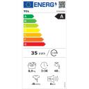 Tcl Pesumasin FF0844WA0, 8 kg, 1400 RPM, Energiaklass A, Eeslaetav, Aurufunktsioon, Wi-Fi, LED ekraan, valge