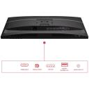 Aoc LCD monitors U27E4CV, 27", 3840 x 2160 px, 400 cd/m&sup2;, 60 Hz, 4 ms, 2xHDMI, USB-C PD 90W, IPS, melns