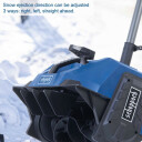 Akumuliatorinis sniego pūtėjas, Scheppach, 5908107400, 40 cm, 20 cm