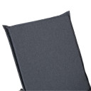 Krēsla pārsegs SUMMER, 55x190x5 cm, tumši pelēks T1110340