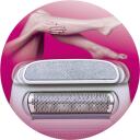 Braun Moteri&scaron;kas skustuvas LS 5560, 330g, violetinis, akumuliatorius, 40min, 3 antgaliai, SoftStrip, EasyGlide