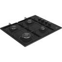Beko Dujinė viryklė HIBG64120SB, 7900 W, 4 degikliai, mechaninis valdymas, plienas, liepsnos sauga
