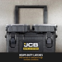 JCB Site System modulāra instrumentu glabā&scaron;anas sistēma 5 daļas 72.4L 102kg IP65 9collu riteņi JCB-SITESYS-ST-2