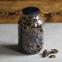 Keermega kaas Ø100, must - 10 tk. BROWIN 136807, 10.4x10.4x1.4 cm, 6 konksu