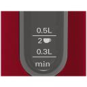 Bosch | Kettle | DesignLine TWK4P434 | Electric | 2400 W | 1.7 L | Stainless steel | 360&deg; rotational base | Red/Black