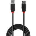 Lindy 42817 USB prailginimo kabelis 5m, USB Type A vyras/USB Type A moteris, juodas