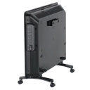 Konvekcijas sildītājs ar 1500 W jaudu, trim jaudas līmeņiem un IPX4 aizsardzību Melns NDK15-15MR Midea