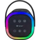 Tracer Skaļrunis TRAGLO47615, 10W, 4h, IPX5, Bluetooth 5.3, FM radio, USB-C, AUX, MicroSD, RGB apgaismojums