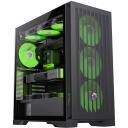 Gamemax Korpus LEADER 2 BK, 2 x 3.5", 3 x 2.5", 7/5, E-ATX, 2 x USB 3.0, 1 x USB-C, 1 x k&otilde;rvaklapid