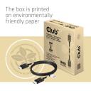 Club3D кабель DisplayPort CAC-1091 1.2м, 2.1, 80 Гбит/с, 4320p, 360 Гц, 10328 x 7760, прямой разъем, сертифицирован VESA