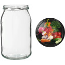 900 ml keeratava kaanega purk v&auml;rvilise &Oslash;82/6 kaanega BROWIN 132903, 6 tk