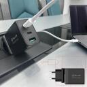 Tellur Lādētājs TLL151451, 65W, 2xUSB-C, USB-A, AC 100-240V, 1,5A, 5V/3A, 9V/3A, 12V/3A, 15V/3A, 20V/3,25A, 4,5V/5A, 5V/4,5A