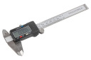 Digitālais bīdmērs ROCKFORCE RF-5096PE 125 mm, precizitāte 0,01 mm, plastmasas koferis