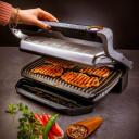 Tefal Elektrinis stalo grilis GC724D12, 2000 W, juodas/metalas, 4 temperatūros lygiai, 9 automatinės programos