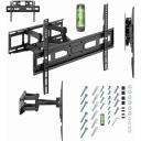 Gembird televizora stiprinājums WM-80ST-03, atbalsta 37-80 collu, VESA 600 x 400 mm, 120&deg; pagrieziens, 18&deg; slīpums