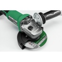 Bezvadu disku slīpma&scaron;īna, HIKOKI, G1813DVFW2Z, 18 V, 125 mm, bezsuku motors, 750 W, mainīgs ātrums, dro&scaron;ības funkcijas