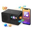 Adler Internetiraadio CR 1918, 140mm, 80mm, 84mm, 3W, 2,4GHz, 99 eelnevalt seadistatud jaama, Bluetooth, USB laadimine