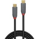 Lindy USB 3.2 C-C 36902 1.5m, 20Gbps, 5A, PD, черный, PVC корпус, 24K золотые разъемы