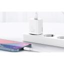 Baseus Super Si Ātrā Lādētājs 1C 20W TZCCSUP-B02, AC 100-240V, 1m, USB-C uz Lightning, 20W Max, PVC