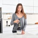 Black Decker Iegremdējamais blenderis BXHBA1500E ES9160080B, 1500 W, 240 V, 20 ātrumi, ergonomisks dizains, viegli tīrāms