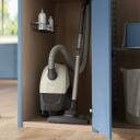 Philips dulkių siurblys XD1101/10, 800 W, 3 L, cilindrinis, sausas, dulkių mai&scaron;elis, juodas/&scaron;viesiai rudas