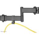 Neomounts TV laikiklis FL40-450BL11, 17-32 colių, maksimali apkrova 8 kg, VESA 75x75-100x100 mm, 180&deg; sukimas, 30&deg; pasvirimas