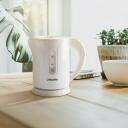 Mesko Veekeetja MS 1376, 850 W, 0.8 L, Plastmass, 360&deg; p&ouml;&ouml;ratav alus, Valge