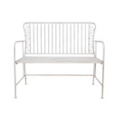 Sols JASMINE 103x50xH93cm, antīks balts metāls 40104