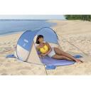 Bestway Пляжная палатка Pop-Up Beach Quick 2 7353325, 200x120x90см, 1.12кг, UPF 80, на 2 человека, установка за 3 мин