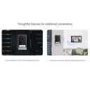 Ezviz HP7 3MP HP7-3MP Viedais Durvju Zvans ar 7'' Skārienekrānu 2.4G/5G Wi-Fi Sudrabs